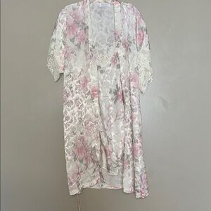 Victorian Vintage Floral  Kimono Women’s Robe